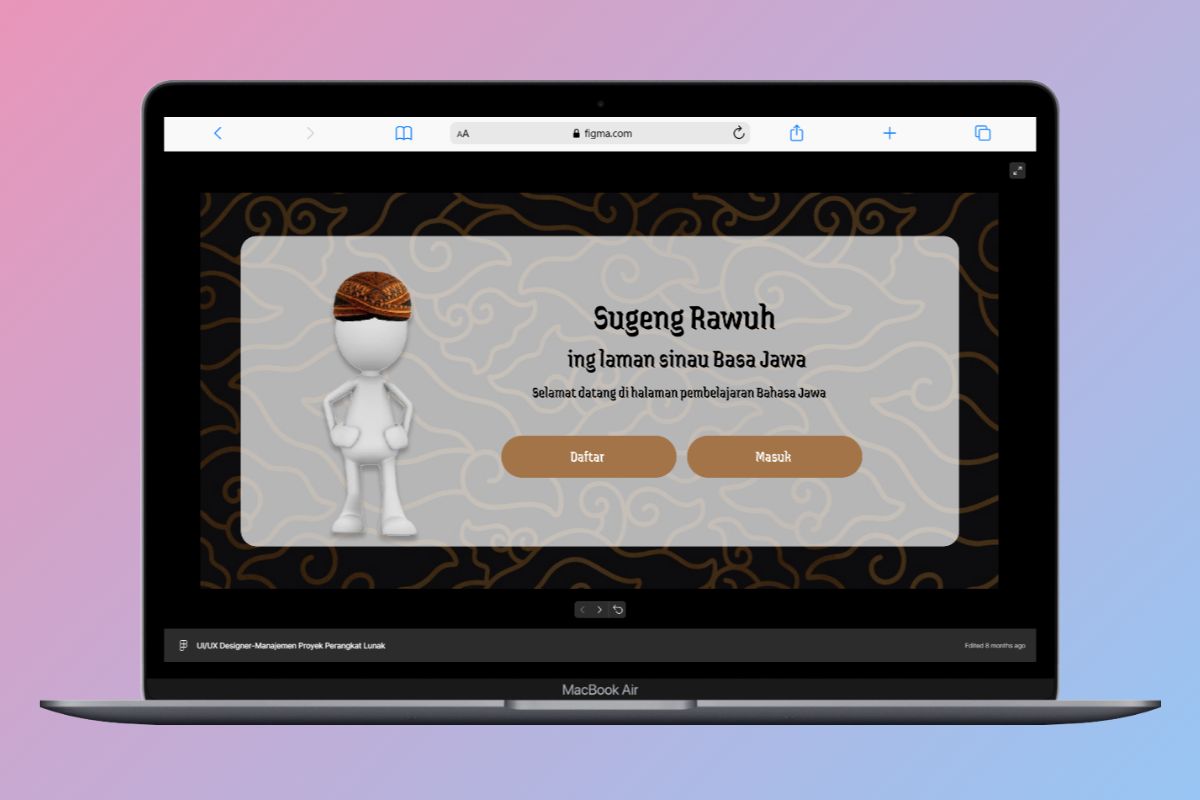 UI/UX Manajemen Proyek