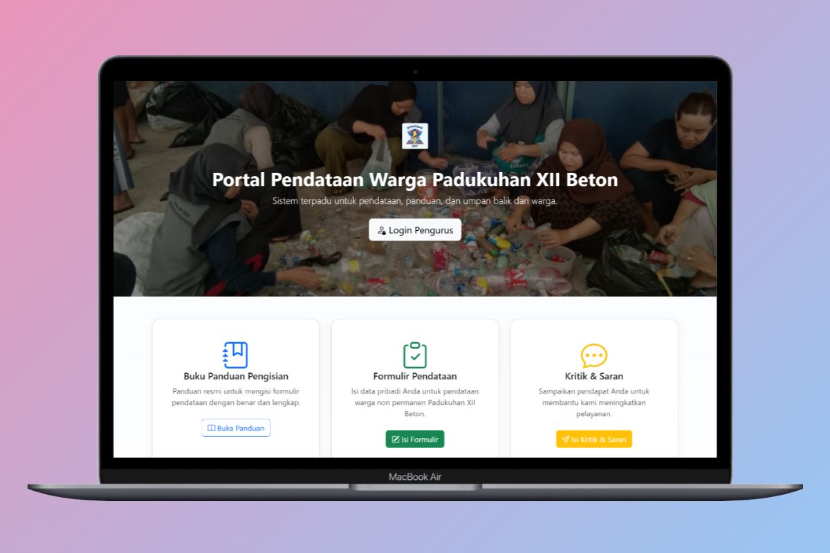 Pendataan Penduduk Sementara